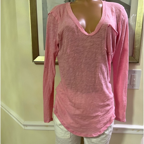 WE THE FREE pink long sleeved tee - Picture 6 of 15